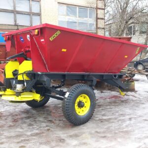 Розкидач мінеральних добрив, дефекату,піску РМД-4